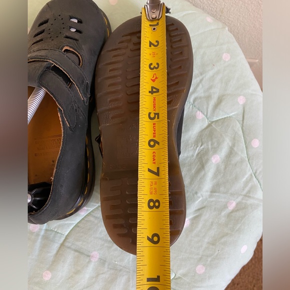 VINTAGE RARE Black Dr. Martens Mary Jane’s  Made in England Litte Girls size 2 - Picture 11 of 16